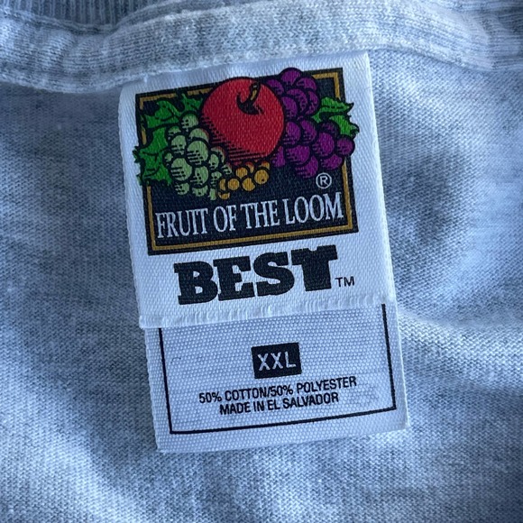 Vintage 911 Shirt Adult 2X XXL Gray Eagle Patriotic Flag Tribute Short Sleeve - Picture 3 of 10